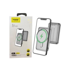 POWER BANK FONENG Q29 FUNÇÃO DE CARREGAMENTO MAGNÉTICO SEM FIO 10000MAH CINZA POWER BANK FONENG Q29 FUNÇÃO DE CARREGAMENTO MAGNÉTICO SEM FIO 10000MAH CINZA